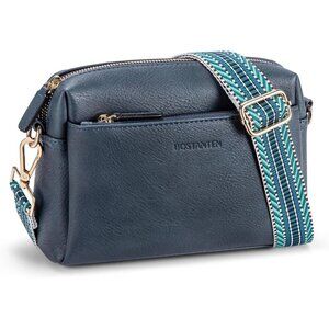 Small Designer Crossbody 2-navy Blue Bag Women Cell Phone Purse Shoulder Wallet